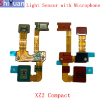 Light Proximity Sensor with Microphone Flex Cable For Sony Xperia XZ2 Compact XZ2 Mini H8324 H8314 Replacement Parts