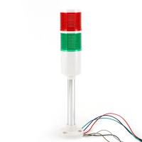 185-RGLB110V 紅綠雙層指示燈 設備警示燈 雙層警示燈 生產車間 工作故障燈(運行故障燈110V 蜂鳴聲)