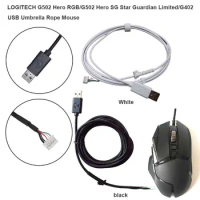 Compatible Replacement Parts for Logitech G502 Hero RGB / G502 SG Guardian Limited / G402 USB Paracord Mouse Cable Repair
