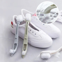 Double-end Shoes Brush Cleaner Cleaning Sneaker White Shoes Cleaner Kit Multifunction Household Cleaning Brush Laundry Tool