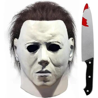 Michael Myers Mask,Latex Halloween mask for Michael Myers Mask adult Carnival Masquerade Party Costume Props