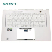 Used For ASUS ROG Zephyrus GA503 GU603 Palmrest Upper Case w/ Backlit Keyboard White Color 16"