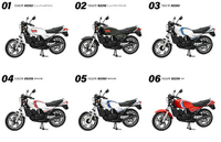 《夏本舖》日版 F-toys 老式自行車11 Yamaha RZ250/350 摩托車 盒玩 中盒10入