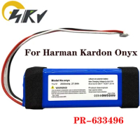 New PR-633496 2500mAh onyx Bluetooth Speaker Replacement Battery For JBL Harman Kardon Onyx Li-ion Battery