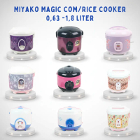 Miyako Magic Warmer Plus & Magic Com Series – Rice Cooker 3-in-1 Original MCM-508, 508 SBC, 509, 512