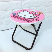 【空間生活】正版Hello kitty手提式折合椅(兒童椅.折疊椅)