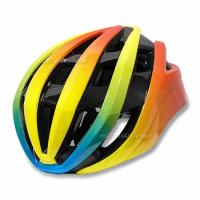 Bicycle Helmet Multi-color Gradual Discoloration Ultra-light Ventilation Breathable Summer Helmet Bicycle Helmet for Men Women