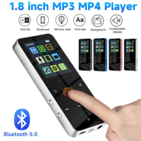 NEW MP4 Player Bluetooth-compatible 5.0 Portable MP3 MP4 Player 1.8 inch TFT MP3 Player Radio Built-in Speaker E-book Recording