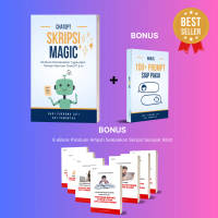 CHATGPT SKRIPSI MAGIC : Panduan Menaklukkan Tugas Akhir Dengan ChatGPT dan AI Soft Cover Special Edi