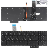 RU Laptop Keyboard for Lenovo Ideapad Gaming 3-15imh05 15arh05 15ach GY530 Black with Backlit