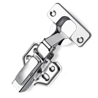 Stainless Steel Cabinet Hinge Door Hydraulic Hinge Damper Buffer Soft Close Insert Embed For Cabinet Cupboard Furniture Hardware
