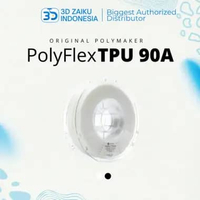 Original PolyMaker PolyFlex TPU 90A 3D Printer Flexible Filament Clear