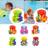 Kids Inflatable Swim Vest Kid Life Jacket for Water Sports Surfing Kayaking
