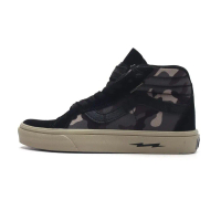 Sepatu Sneakers Sk8 High Notchback Defocn Multicam Jungle Black Camo Original BNIB Casual Shoes Unis