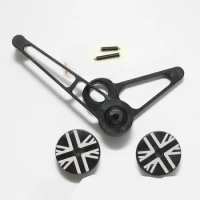 aceoffix 1-6 speeds rear chain tensioner with guide wheel for brompton folding bike TS04