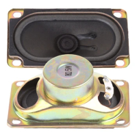 1Set 5W 8ohm Speakers Horn Amplifier Rubber Gasket Loudspeaker LCD Monitor/TV Speaker DIY Speakers Audio Accessories