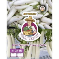 Bibit Premium Terong Putih | Benih Terong Putih
