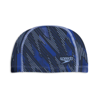 【SPEEDO】成人合成泳帽 Boom Ultra Pace(藍)