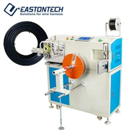 EW-20S-2 Fully Automatic Copper Cable Wire Measuring Cutting Tying Spool Coil Winding Machine Automatic Wiring Winding Binding M