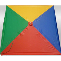 itop 7' (2.1m) Square Night Market Umbrella Canopy Night Market Canopy Umbrella