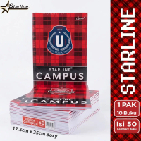 1 Pack Buku Tulis Campus Panjang 36 Lembar Isi 10 Pcs / Starline Campus 50 Lembar / Buku Tulis / Buk
