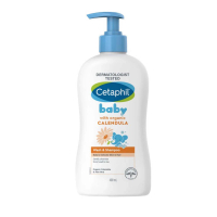 舒特膚 嬰兒有機金盞花温和潔膚及洗髮露 400ml 