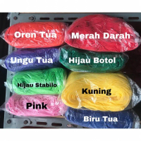 Tali Kur 3Mm / Tali Kur 2B / Tali Kur 2 Benang Warna / 900 Gram Kualitas Premium