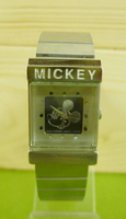 【震撼精品百貨】米奇/米妮 Micky Mouse 方形手錶-銀米奇#54267 震撼日式精品百貨