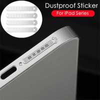 4Pcs/set Anti-dust Net Sticker for iPad 11'' 12.9'' Luxury Metal Tablet Earpiece Speaker Dustproof Mesh Stickers For iPad Air 4