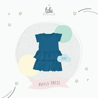 Tibi Ruffle Dress Pink Size 4