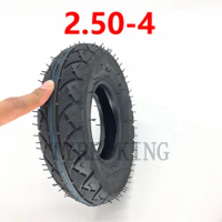Motorcycle Accessory 2.50-4 Inner Outer Tire 2.80/ 2.50-4 Tube Tyre for Electric Gas Scooter Wheelchair Wheel