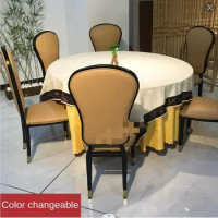 Marble round Dining Table Nordic Modern Minimalist Large Dining Table New Chinese Tablecloth Dining Tables and Chairs Set