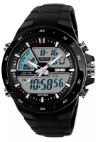 Skmei SKMEI Jam Tangan Casual Digital Analog Pria Anti Air 50m with Lampu LED ORIGINAL - AD1016