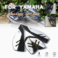 For Yamaha XMAX125 XMAX250 XMAX300 400 2017-2023 New Foot Pegs Motorcycle Plate Skidproof Pedal Plate Footrest Footpads
