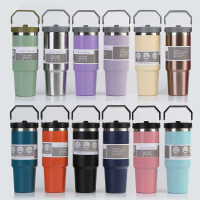 [Buy 1 Free 1]30430Oz tainless steel double Laver vacuum insulated flask bottle keep hot & cold up t
