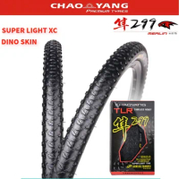 CHAOYANG Super Light DINO SKIN Mountain Bike Tires 26*1.95/27.5*1.95/29*1.95 120 TPI Cycling Folding Tires Bicycle Tyre