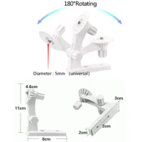 Wifi Cam Home Security IP Camera White Wall Mount Ceiling Stand Bracket for CCTV Camera Wall Mount Bracket