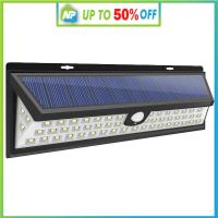 Lampu Outdoor Dinding Tenaga Matahari - Lampu Solar Panel Sensor Gerak