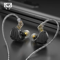 KZ ZS10 PRO X HIFI IEM In-ear Earphones Bass Metal Hybrid Headset Sport Noise Cancelling Earbuds 0.75mm 2-Pin Detachable Cable