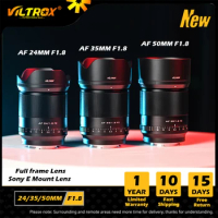 VILTROX 24mm 35mm 50mm Lens F1.8 E Auto Focus Lens Full Frame AF Lens for Sony E Mount A6000 A6400 A7III Camera Lenses