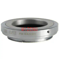 Adapter for T2 T mount Lens to canon 1d 5d2/3/4 6d 7D 60d 70d 90d 100d 500D 550D 650d 600d 700d 750d 760d 850d 1200d camera