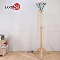 LOGIS 竹葉林燈衣架 落地掛衣架 掛衣架 吊衣架 衣帽架 小夜燈【267】