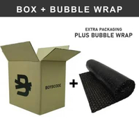 BOYSCODE Kardus Box Topi Medium Size Packaging Exclusive Coklat / Dus Topi Kotak Persegi / Kemasan P