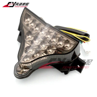 ไฟท้ายด้านหลัง, เข้ากันได้กับ Yamaha YZF-R1 YZF R1 2009-2014, ชุดไฟเบรกด้านหลัง, พร้อมไฟเลี้ยว LED