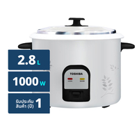 โตชิบา หม้อหุงข้าว รุ่น RC-T28CE สีเงิน