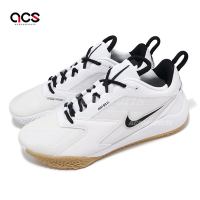 Nike 排球鞋 Air Zoom HyperAce 3 男鞋 女鞋 白 黑 緩衝 室內運動 羽排鞋 運動鞋 FQ7074-101