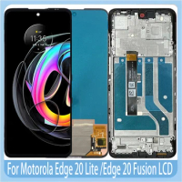 6.7" Original OLED For Motorola Edge 20 Lite XT2139-1 LCD Display Touch Screen Digitizer For Motorola Edge 20 Fusion LCD parts