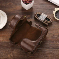 For Fujifilm X100V X100F X100T X100S X100 Series Camera Bag Shoulder Strap PU Leather Case Protective Covers Camera Accessories