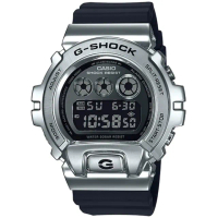 【CASIO 卡西歐】G-SHOCK 高端街頭風格與嘻哈音樂設計的時尚配件49.7mm(GM-6900-1)