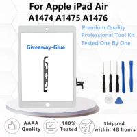 New For iPad Air 1 iPad 5 LCD Outer Touch Screen Digitizer Front Sensor Glass Replacement A1475 A1476 A1474 Display Touch Panel
